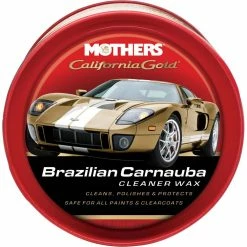 Cheap 🤩 Mothers California Gold Brazilian Carnauba Cleaner Paste Wax 340g 🛒