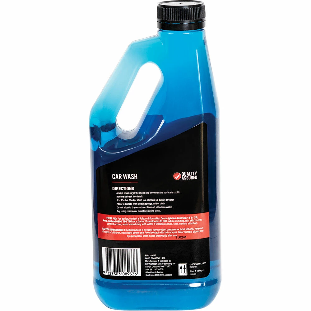 New โ SCA Concentrate Car Wash 1.25 Litre ๐ 2 New โ SCA Concentrate Car Wash 1.25 Litre ๐ - Image 2