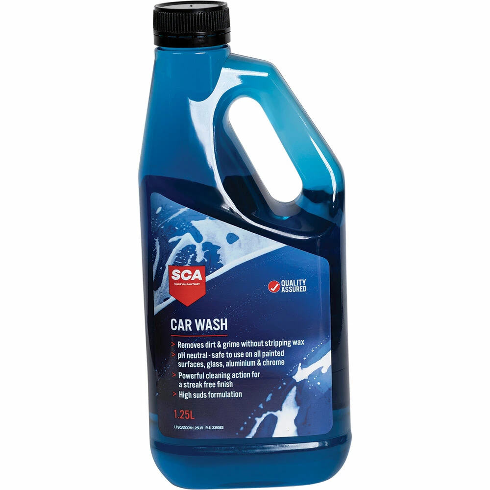 New โ SCA Concentrate Car Wash 1.25 Litre ๐ 1 New โ SCA Concentrate Car Wash 1.25 Litre ๐