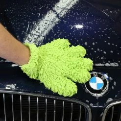 New ❤️ Turtle Wax Microfibre Dual Action Gorilla Glove 🌟 -Cheap WASH & DRY CAR CARE Store SCA 373369 002 hi res