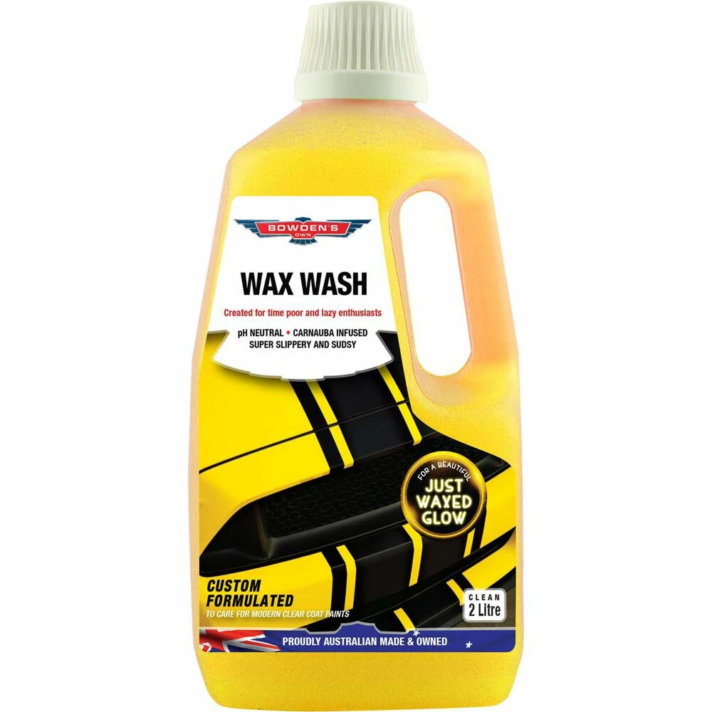 Deals β Bowden's Own Wax Wash 2L π 1 Deals β Bowden's Own Wax Wash 2L π