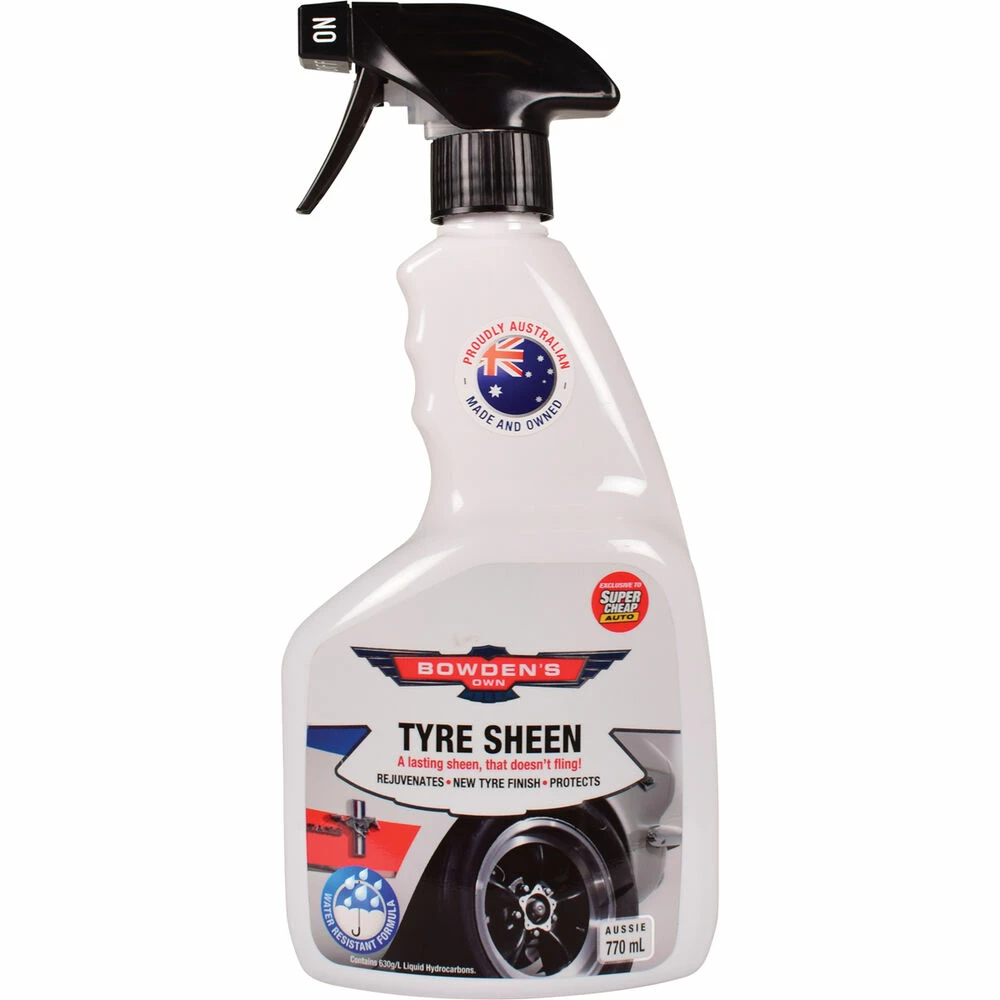 Cheapest โ Bowden's Own Tyre Sheen 770ml ๐ 1 Cheapest โ Bowden's Own Tyre Sheen 770ml ๐