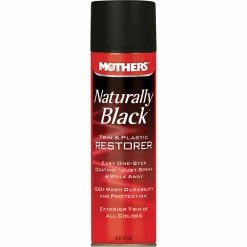 Hot Sale 😀 Mothers Naturally Black Trim & Plastic Restorer Aerosol 300g 🔥