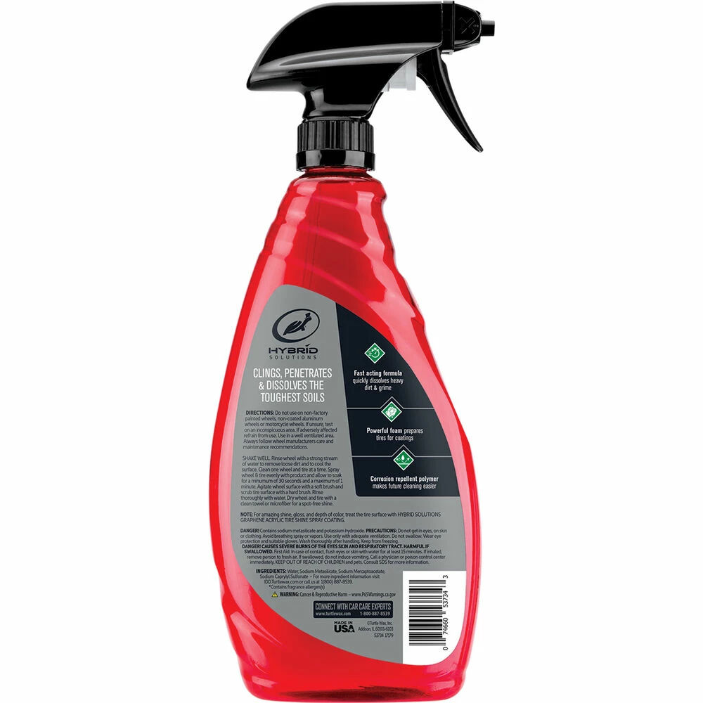Buy 🥰 Turtle Wax Hybrid Solutions Hyper Foam Wheel Cleaner & Tire Prep 769mL ✨ 2 Buy 🥰 Turtle Wax Hybrid Solutions Hyper Foam Wheel Cleaner & Tire Prep 769mL ✨ - Image 2