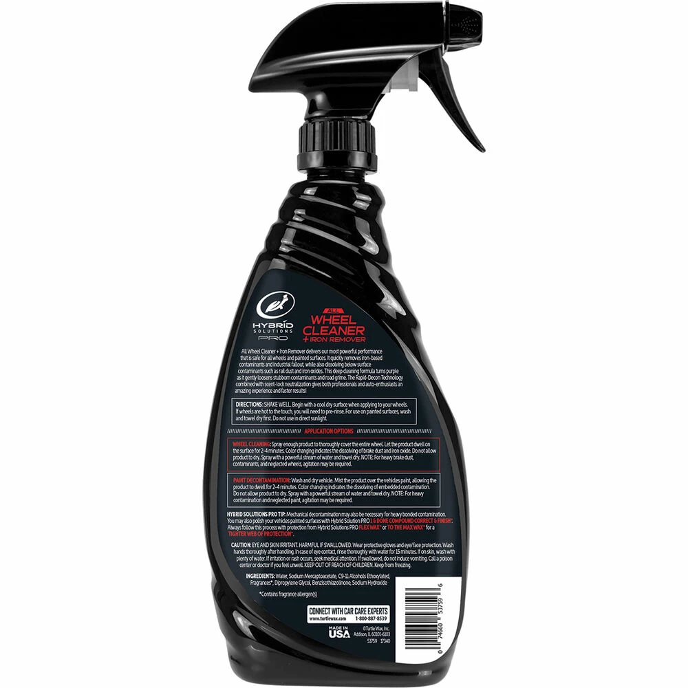 Best Pirce 🧨 Turtle Wax Hybrid Solutions All Wheel Cleaner & Iron Remover 680mL 🥰 2 Best Pirce 🧨 Turtle Wax Hybrid Solutions All Wheel Cleaner & Iron Remover 680mL 🥰 - Image 2