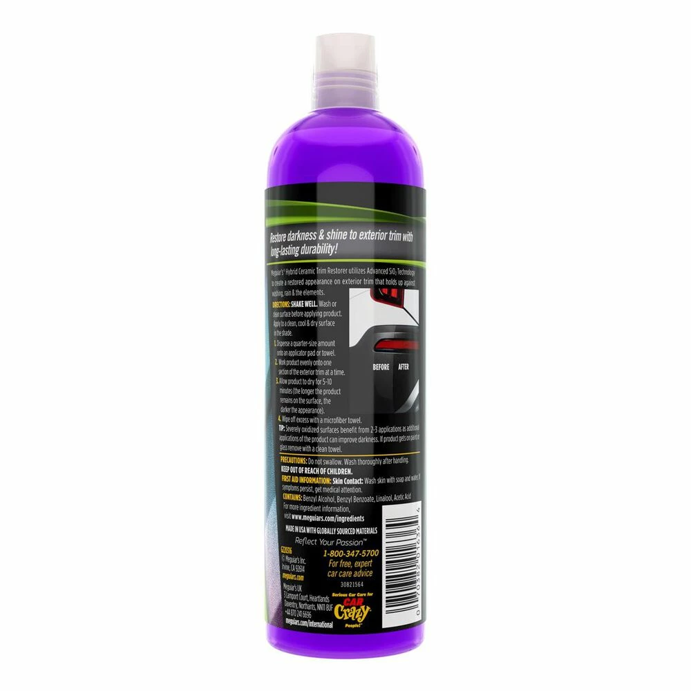 Brand new π Meguiar's Hybrid Ceramic Trim Restorer 473mL π 2 Brand new π Meguiar's Hybrid Ceramic Trim Restorer 473mL π - Image 2
