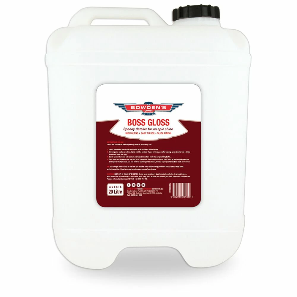 Coupon ๐ Bowden's Own Boss Gloss 20L BOBOSS20L โจ 1 Coupon ๐ Bowden's Own Boss Gloss 20L BOBOSS20L โจ